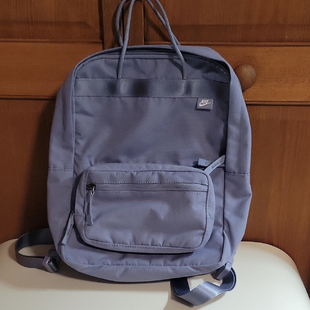 Nike Blue Backpack Modern Minimalist Design